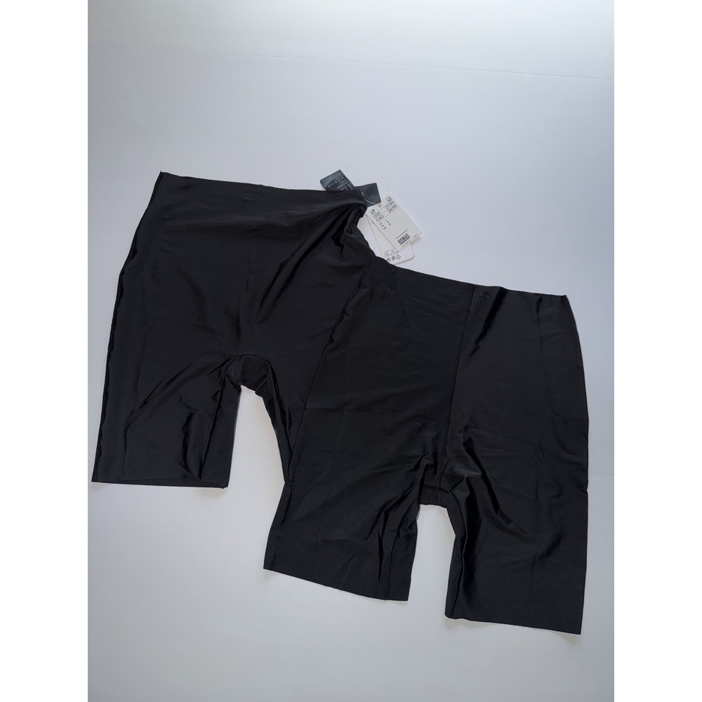 H&M Women Large 2 Pack Black Light Shaping Shorts Compression Shapewear NWT